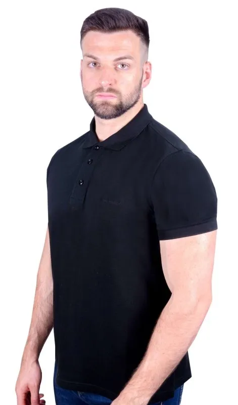 Antonio Falcone Leonardo Polo Shirt Black