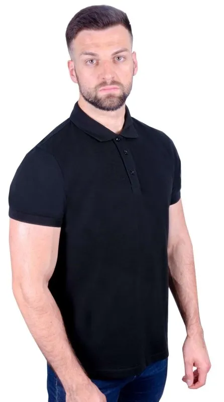 Antonio Falcone Leonardo Polo Shirt Black