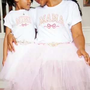 Coquette Mama & Mini Floral Matching T-Shirts