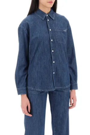denim brodee boyfriend shirt