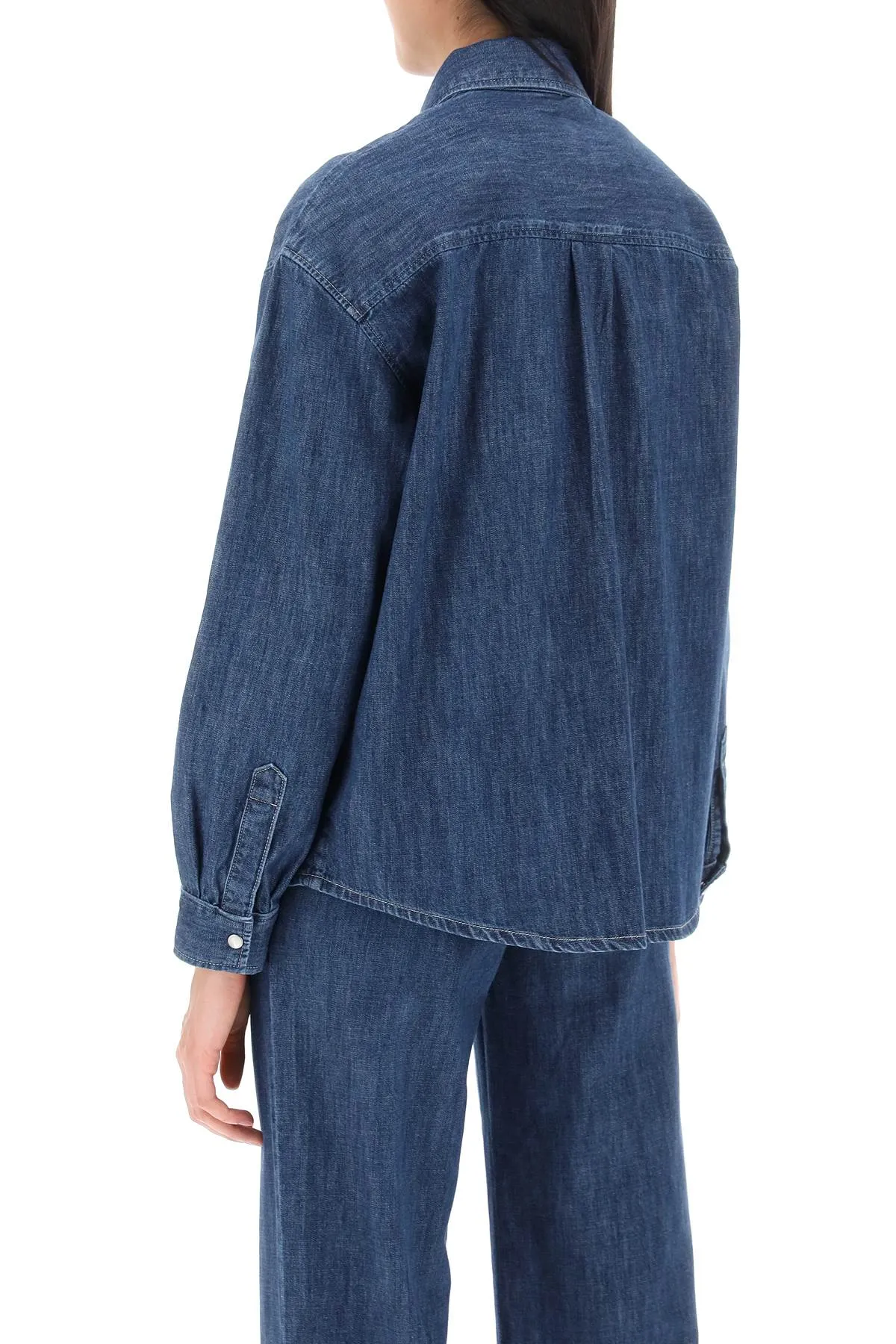 denim brodee boyfriend shirt
