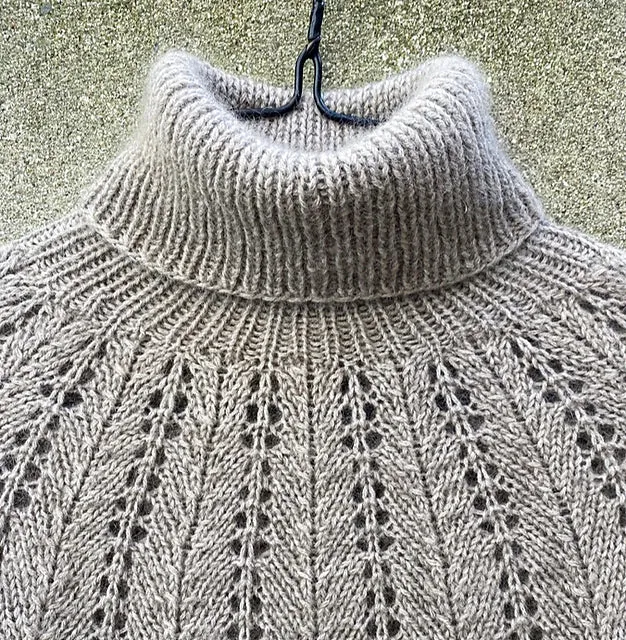Fern Sweater pattern in French and English - Knitting for Olive