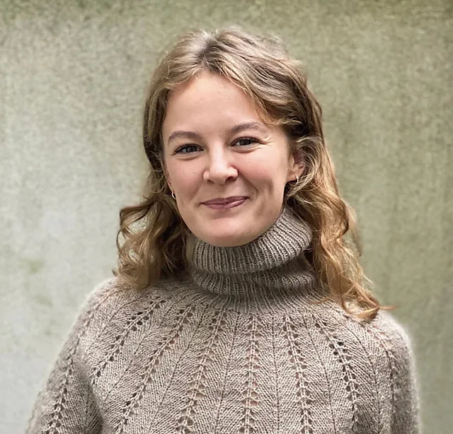 Fern Sweater pattern in French and English - Knitting for Olive