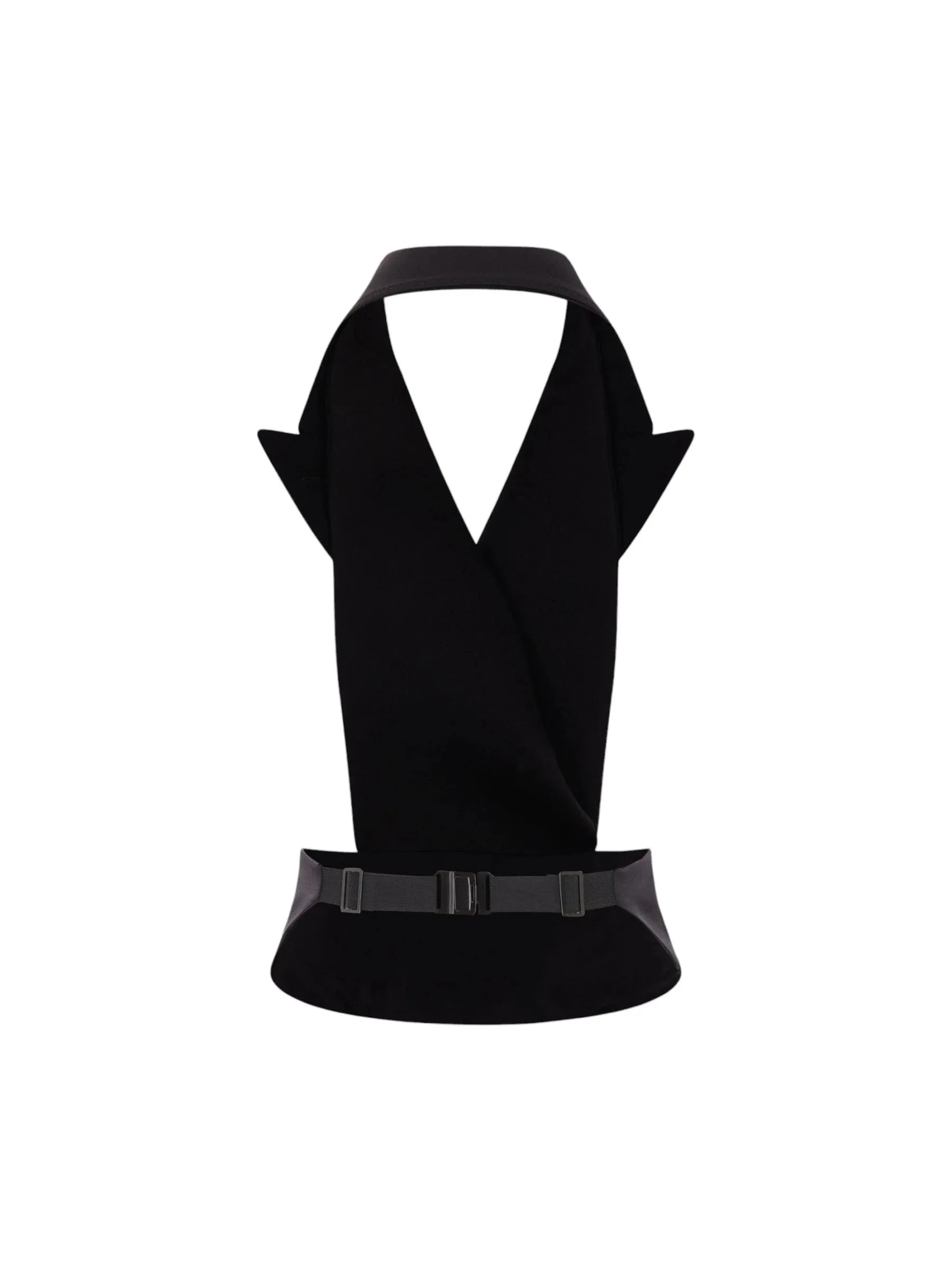Gabardine Satin Vest