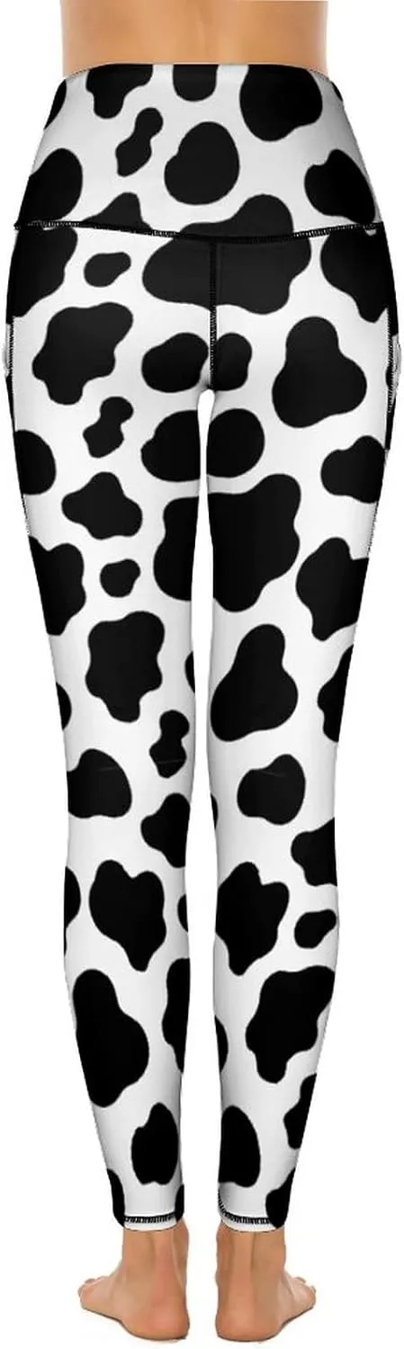 High Waist Yoga Pants for Women with Pockets, Tummy Control Running Sports Workout Yoga Leggings