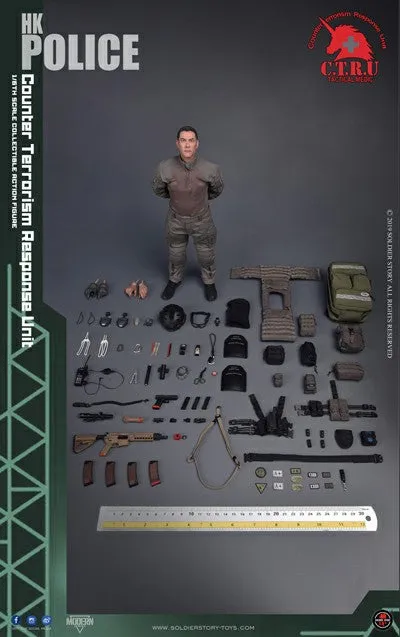 HKP CTRU - Wolf Grey Plate Carrier w/Pouch Set & Strike Plates