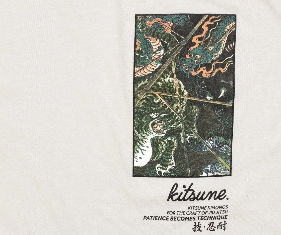 Kitsune BOX T-Shirt - Minimal Edition (Sueded Blend)