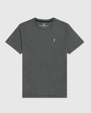 MENS CLASSIC GREY CREW NECK TEE - B6U014CRPC