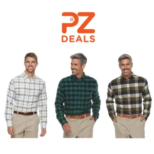 Men's Croft & Barrow Classic-Fit Flannel Shirts