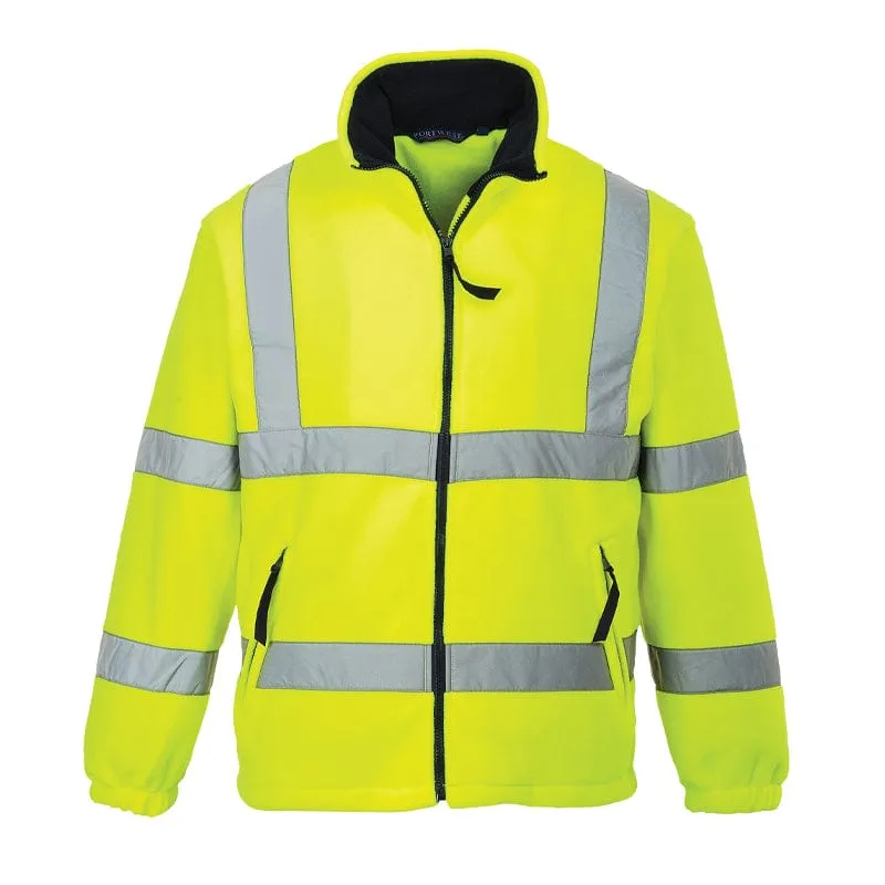 Portwest Hi Vis Mesh Lined Fleece F300