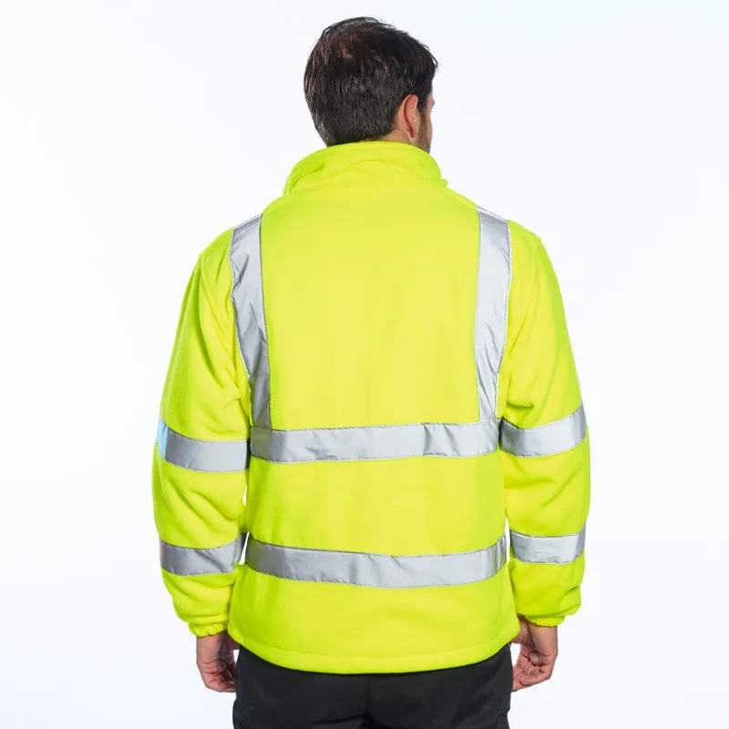Portwest Hi Vis Mesh Lined Fleece F300