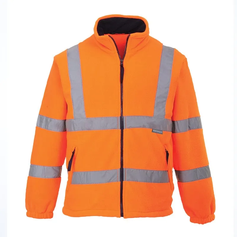 Portwest Hi Vis Mesh Lined Fleece F300