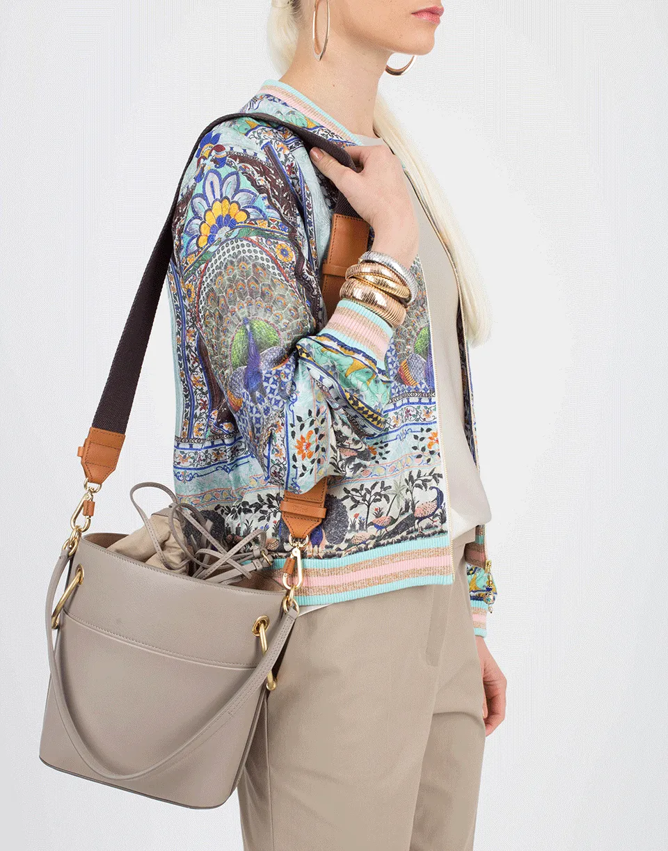 Printed Bomber Jacket