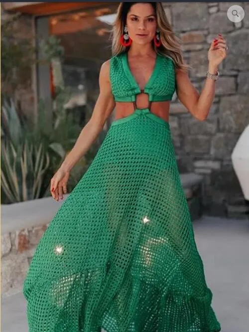 Sexy Fishnet Dress