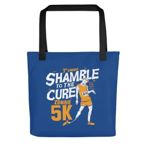 Shamble To The Cure Zombie 5K Tote Bag