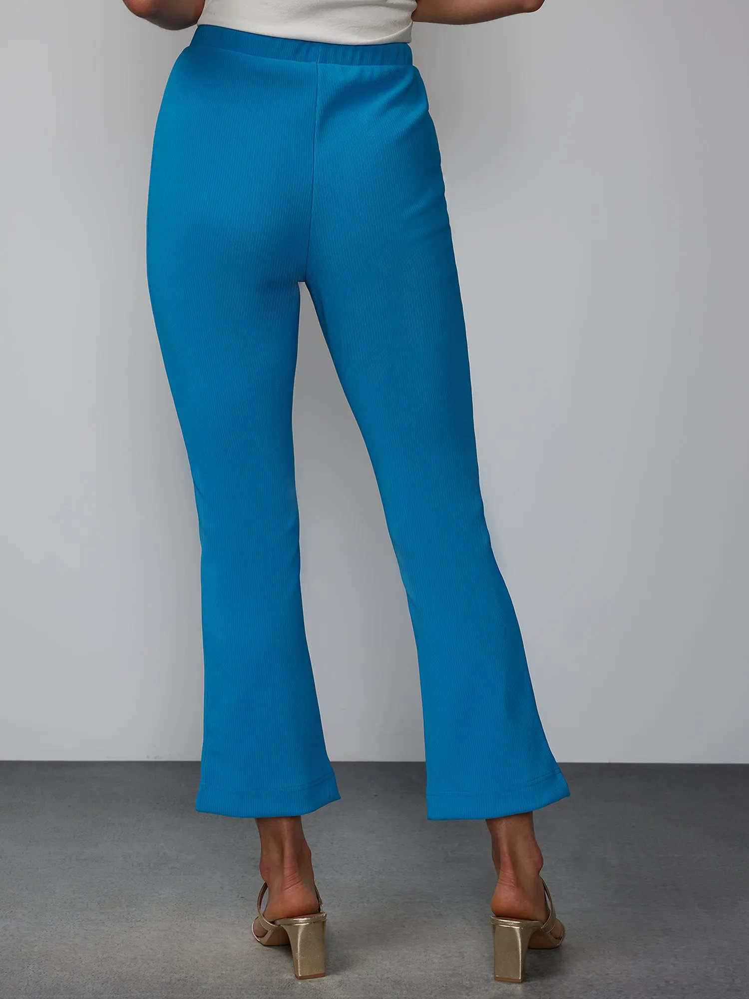 Slim Rib Knit Pant