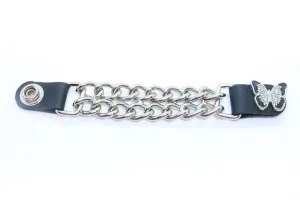 Vest Extender - Butterfly Silver
